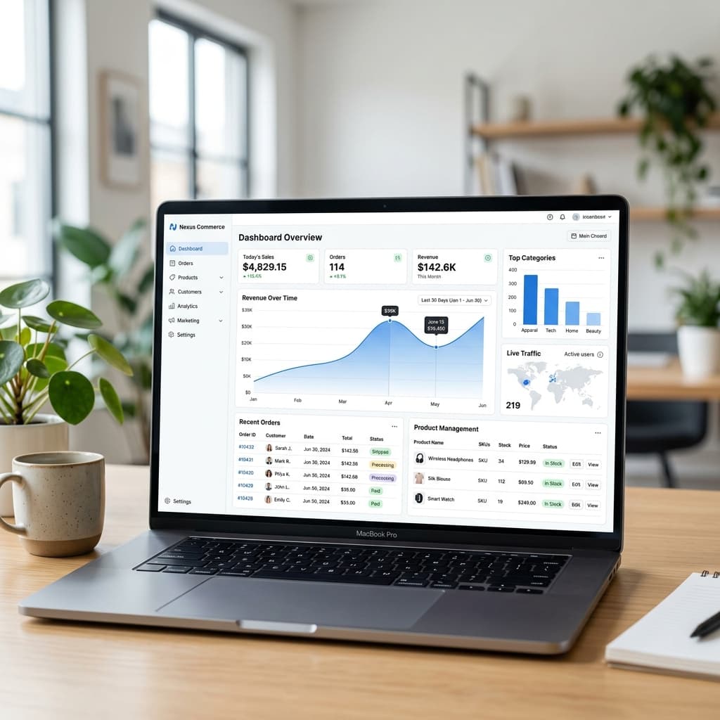 E-commerce Website & App